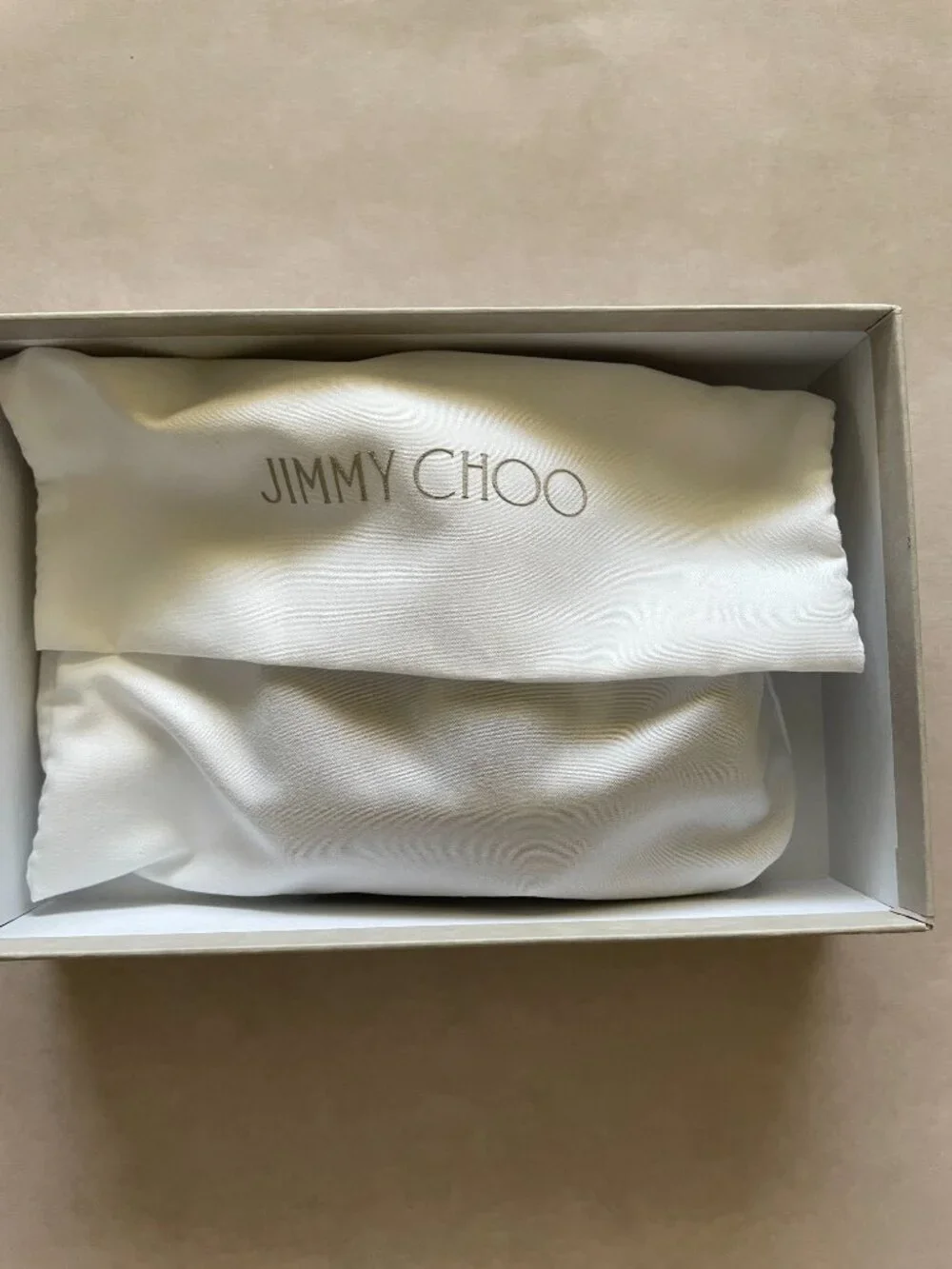 NWT Jimmy Choo Cheri Cosmos Leather CZ Jewel Card Holder Small Trifold Wallet